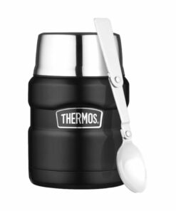 THERMOS Stålmattermos King 0,5 l, Matt svart