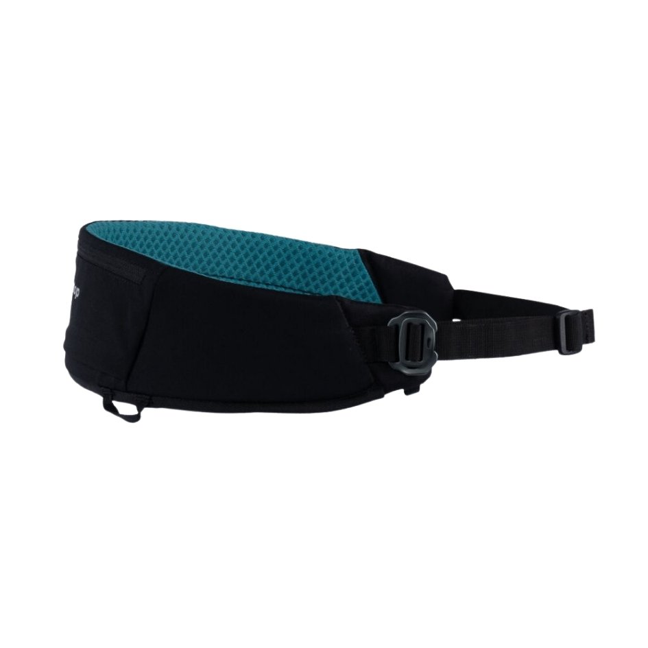 Non-stop dogwear Rush belt, Unisex, black/Teal, one size, Single