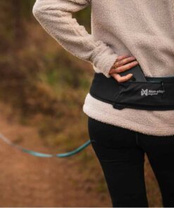 Non-stop dogwear Rush belt, Unisex, black/Teal, one size, Single - Bild 3