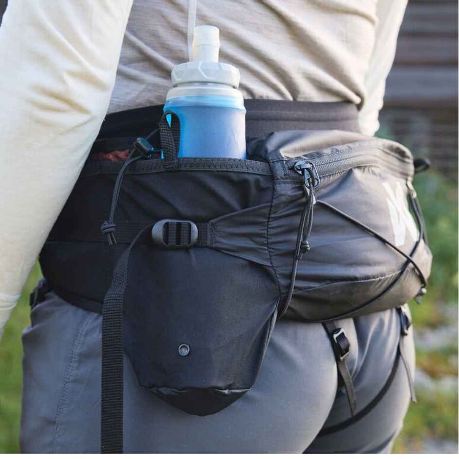 Non-stop dogwear Trail light belt, Unisex, black, M, Single - Bild 4