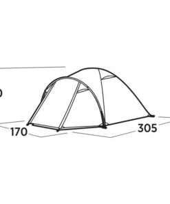 Easy Camp Kupoltält Setesdal 3 - Grönt