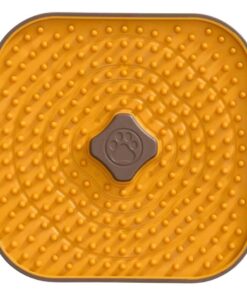 Companion TPR licking pad - Yellow