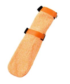 Non-stop dogwear Protector light socks high, Unisex, Orange, 4-pack