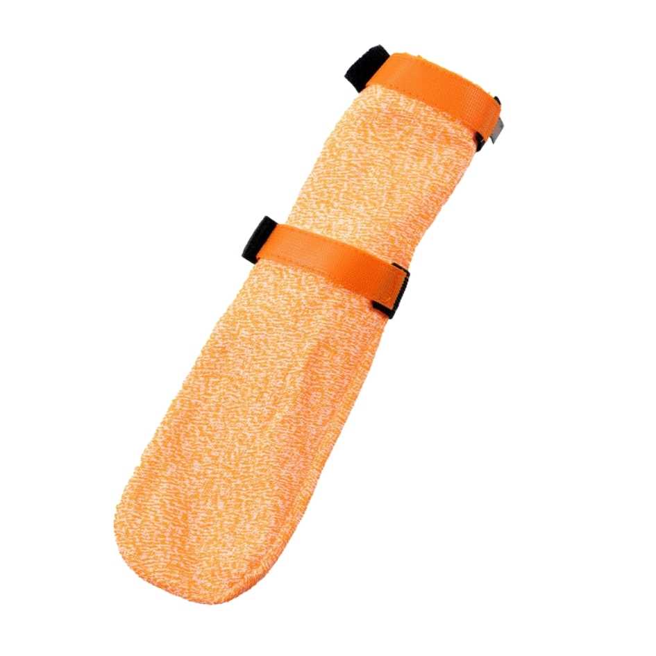 Non-stop dogwear Protector light socks high, Unisex, Orange, 4-pack