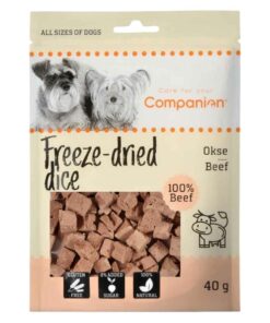 Companion freeze-dried dice - beef, 40g