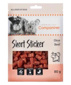 Companion Short Beef Sticks - 80g