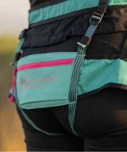 Non-stop dogwear Canix belt 2.0, Aqua/pink - Bild 4