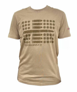 NordHunt Ammo Flag T-Shirt Coyote Melange