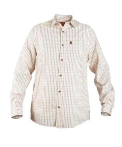 NordHunt Dungannon Skjorta Oliv/Bordeaux Rutig