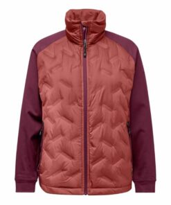 Pinewood Abisko Insulation Hybrid Jacka Dam - BrickPink/Burgundy
