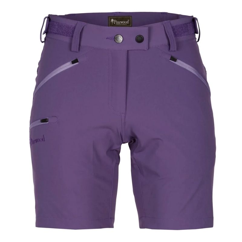 Pinewood Abisko Light Stretch Shorts Women - Lila