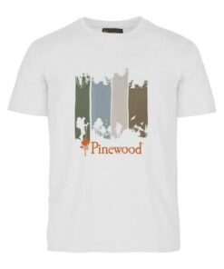 Pinewood Finnveden Recycled Outdoor T-SHIRT - White Mel Adventure