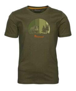 Pinewood Wild Boar T-shirt Kids Olive