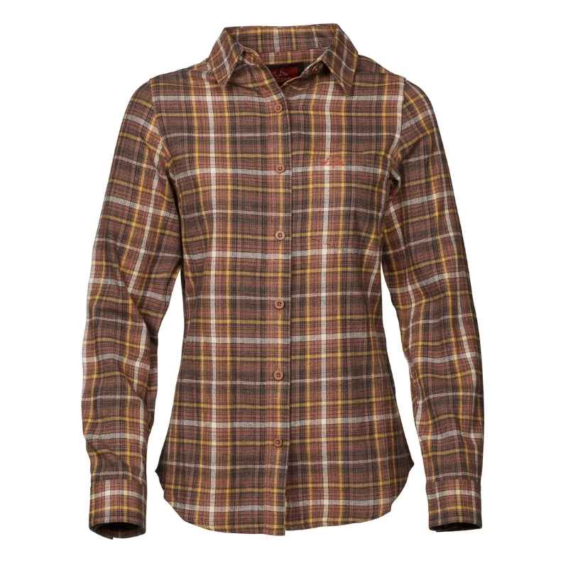 Swedteam Meadow Women Shirt Brown