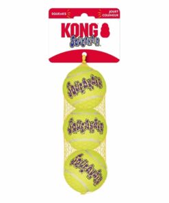 Kong Airdog Squeakair Tennisboll M 7cm (3-pack)