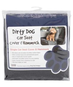 Dog Gone Smart Baksätesskydd 112x89cm Svart Single Car Seat
